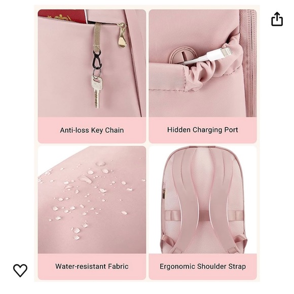 Pink Backpack - Picture 4 of 4